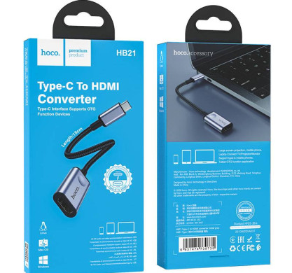 Переходник/Hoco HB29 HUB